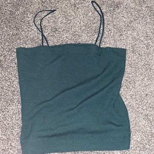 Dark Green Cami Tank American Eagle